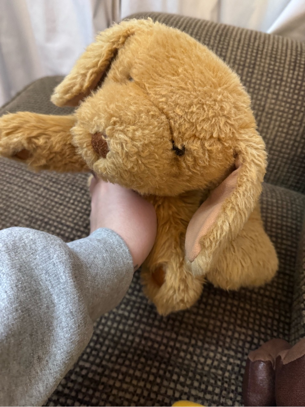 Vintage Woozer Golden Brown Plush Puppy
